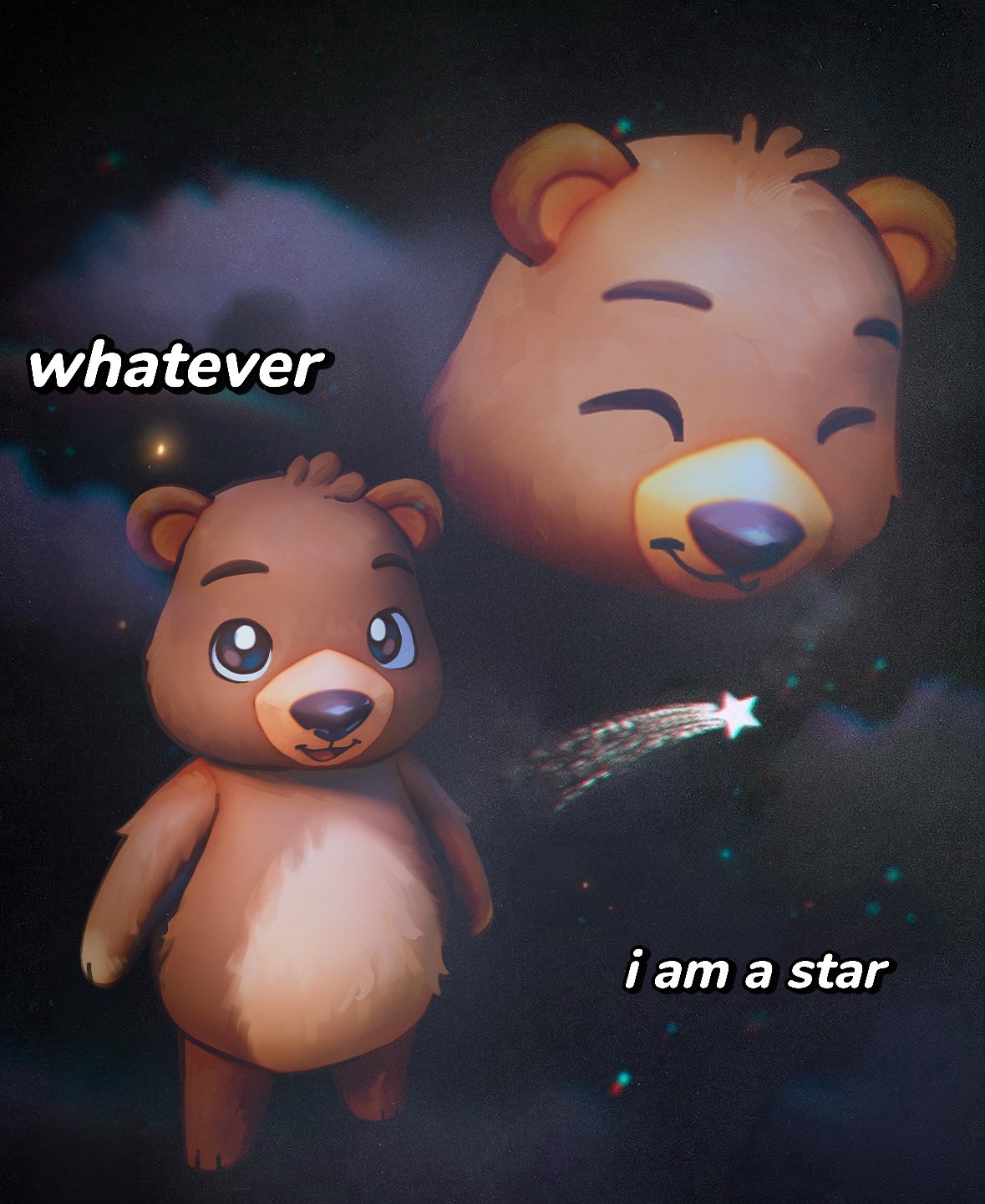 BeraTone community meme featuring the bear mascot